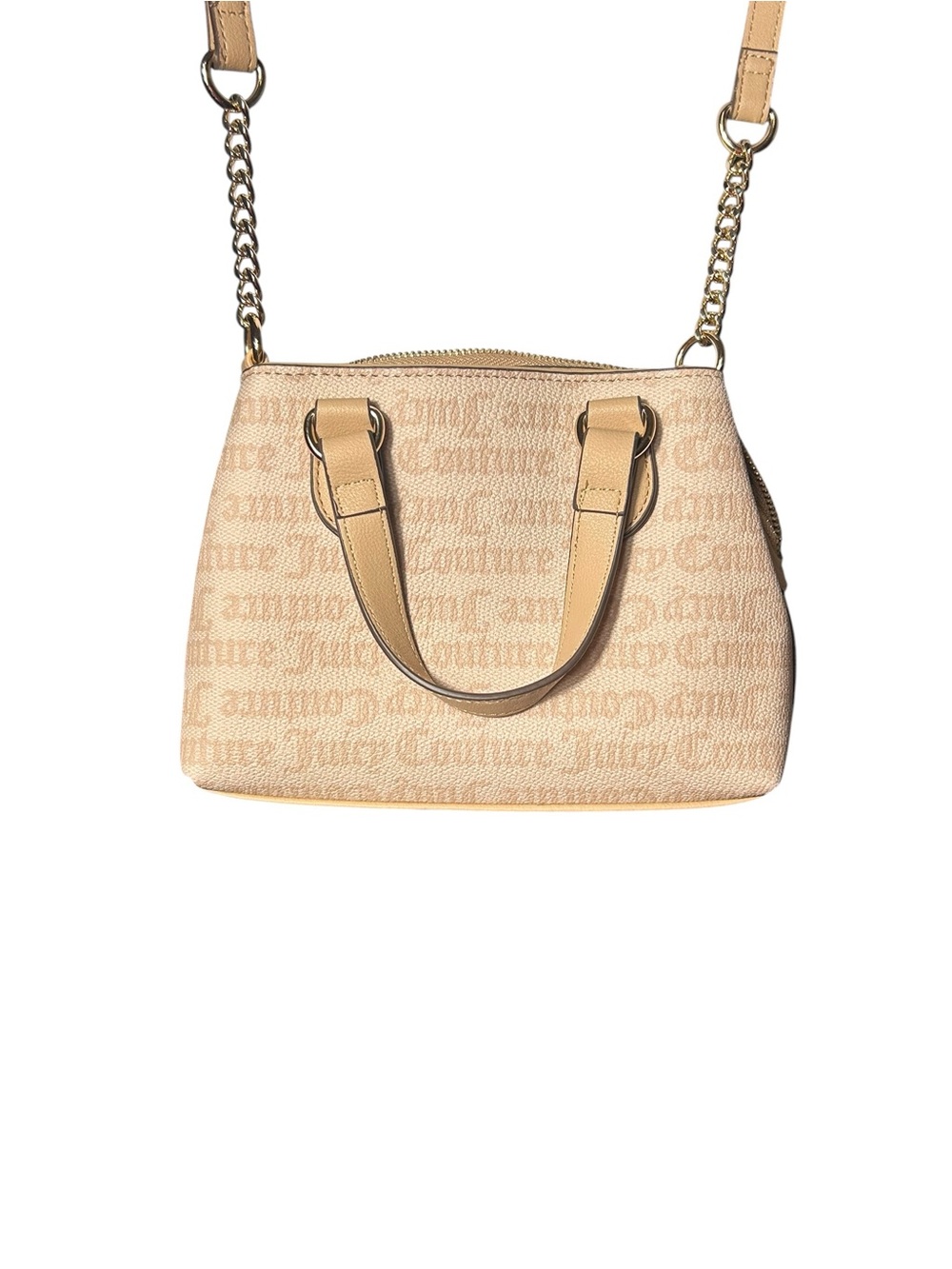 NWT Juicy Couture Sweet Thing II Mini Satchel Crossbody Bag Sandstone Beige - Picture 6 of 12